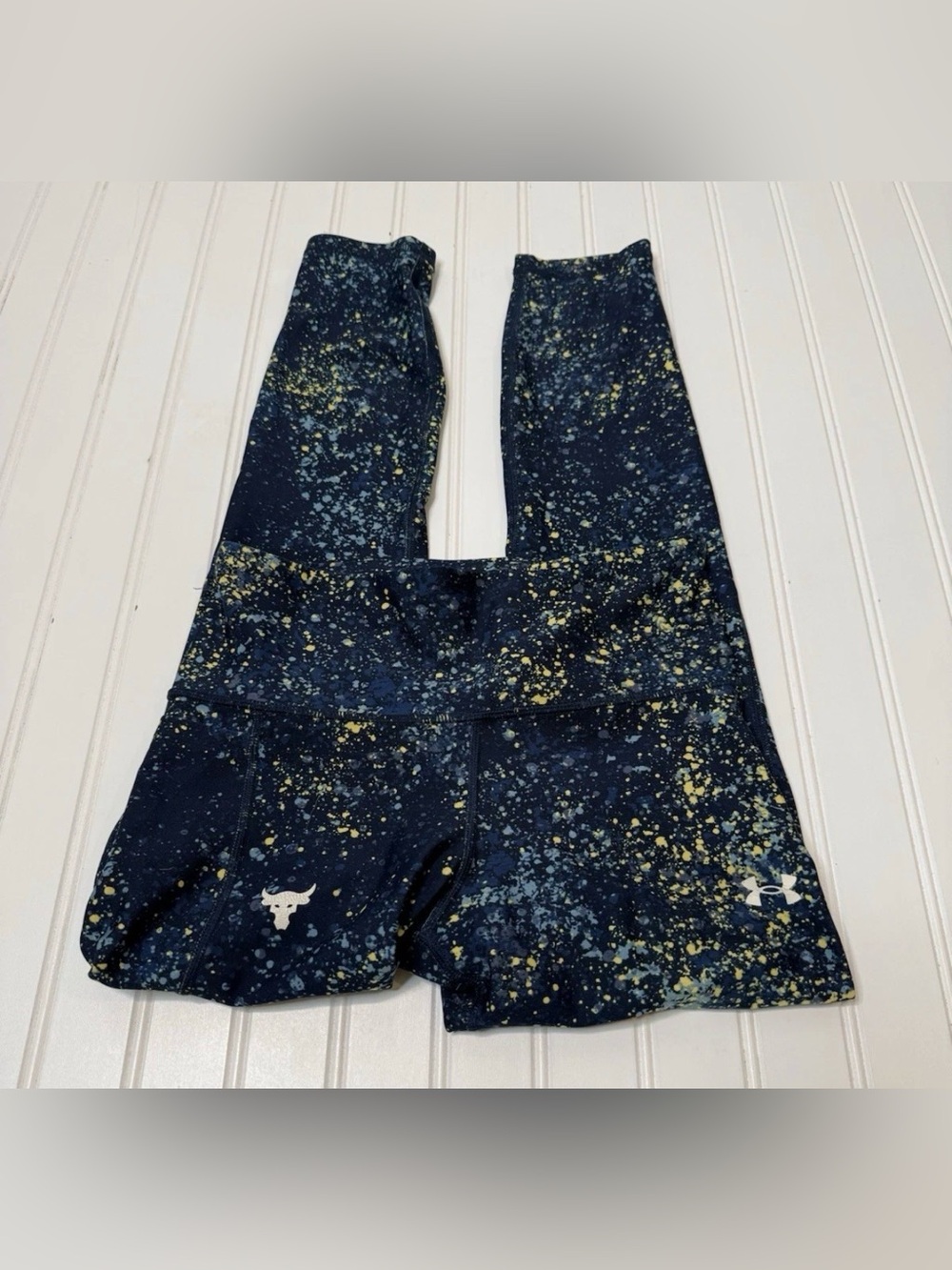 Under Armour Leggings Women's Small Project Rock Camo Compression 1842
